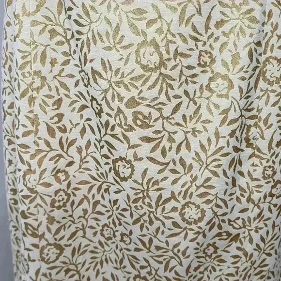 Pendleton Womens Gold Cream NWT New Dress Size 8 Retail $240 - Picture 6 of 11